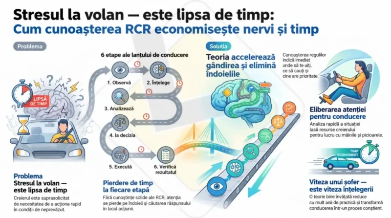 Stres la volan_ teoria economisește timp
